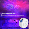 Colorful starry sky projection lamp laser starry night light bedroom technology graffiti app-controlled ambient light