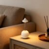 Creative LED Rechargeable Night Lamp – Remote Control, Touch Sensor, RGB Mood Light for Bedroom & Living Room