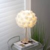 Modern Table Lamp with Rose Night Light - Perfect Romantic Ambiance