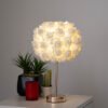 Modern Table Lamp with Rose Night Light - Perfect Romantic Ambiance