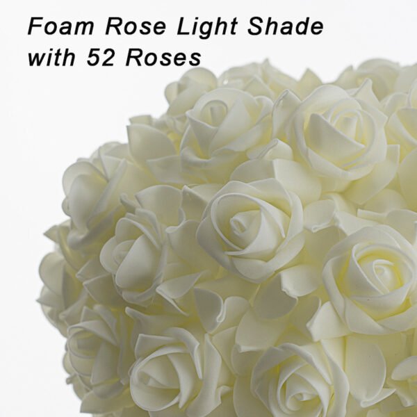 Modern Table Lamp with Rose Night Light - Perfect Romantic Ambiance