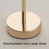 Modern Table Lamp with Rose Night Light - Perfect Romantic Ambiance