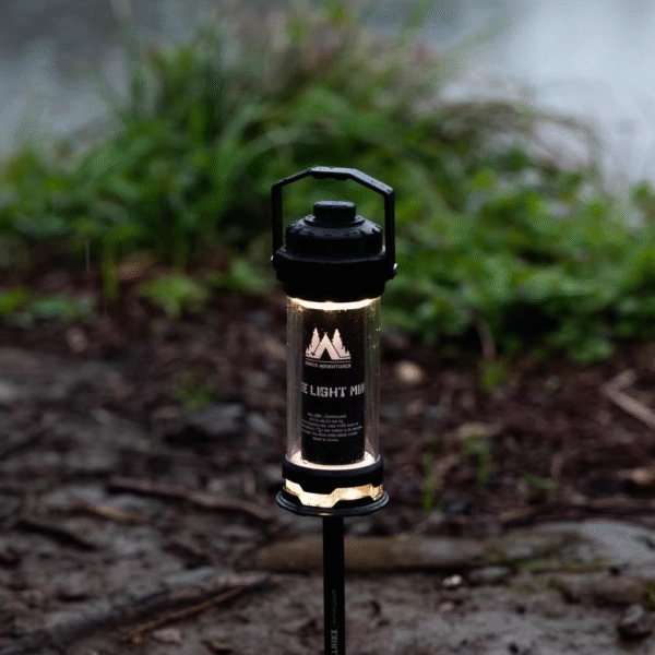 emergency lantern for home power outage on kitchen counter