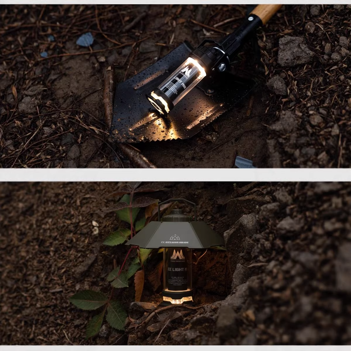 lightweight camping lantern for backpacking in side pocket