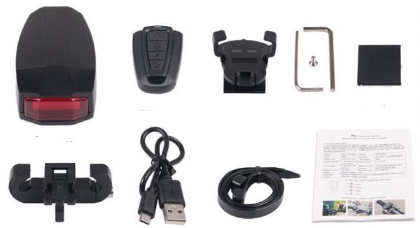 remote-control-bike-horn-alarm-120db Remote control bike horn alarm with 120dB loud sound)