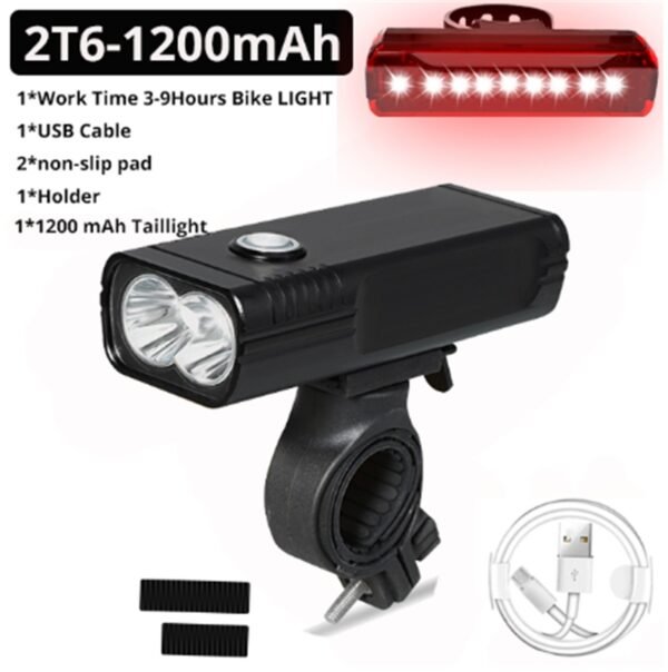 waterproof-mountain-bike-front-light-rain Waterproof mountain bike front light used in heavy rain