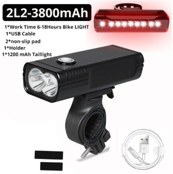 aluminum-alloy-cycling-flashlight-durability Durable aluminum alloy cycling flashlight with heat dissipation