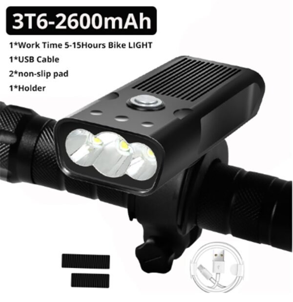super-bright-led-bicycle-headlight-distance Super bright LED bicycle headlight with 500m beam distance