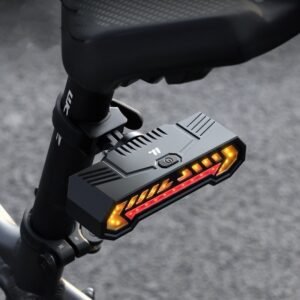 Bike turn signals with wireless handlebar remote