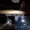 smart-light-sensor-bike-headlight-daylight Smart light sensor bike headlight adjusting in daylight