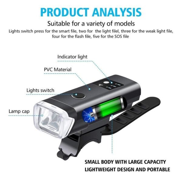 super-bright-xpg-led-bike-light-beam Super bright XPG LED bike light beam pattern