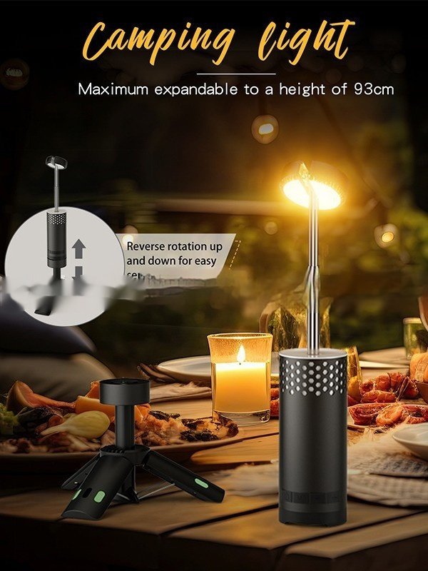 portable-telescopic-emergency-light-collapsed Portable telescopic emergency light in collapsed state