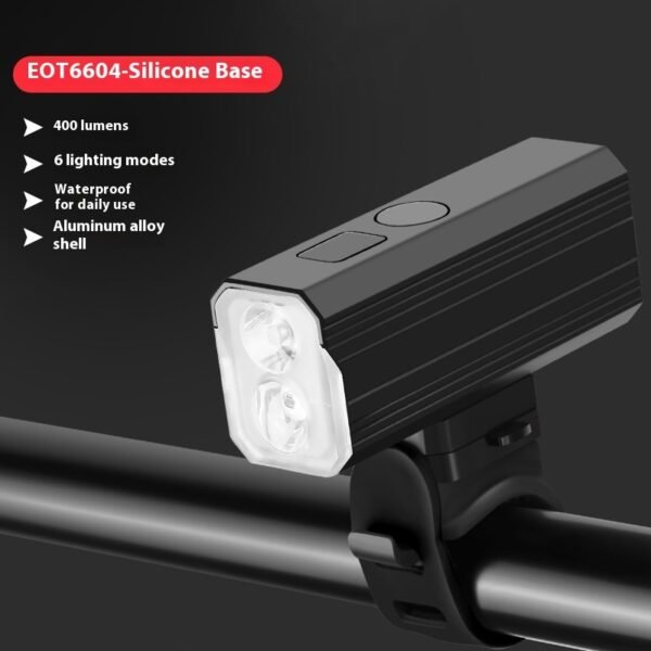 Mountain trail riding night light for technical paths