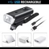 usb-rechargeable-front-bicycle-lamp-charging USB rechargeable front bicycle lamp with cable