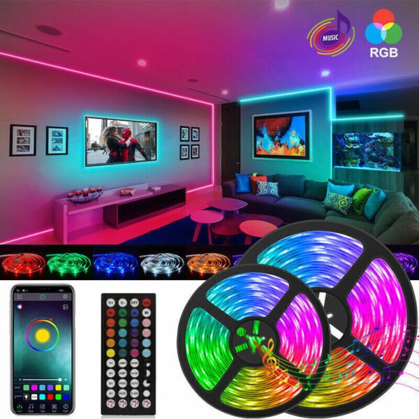 Example of vibrant RGB color mixing producing various shades of light-05