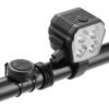 Durable ABS material bicycle flashlight for commuting