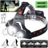 IPX4 waterproof outdoor safety headlight for rainy weather