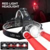 Multicolor LED headlamp for professional night hunting