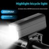 Safe night road commuting bicycle lamp with anti-glare
