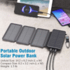 travel backup battery compact solar charger