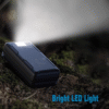 long-lasting solar power bank 20000mAh battery