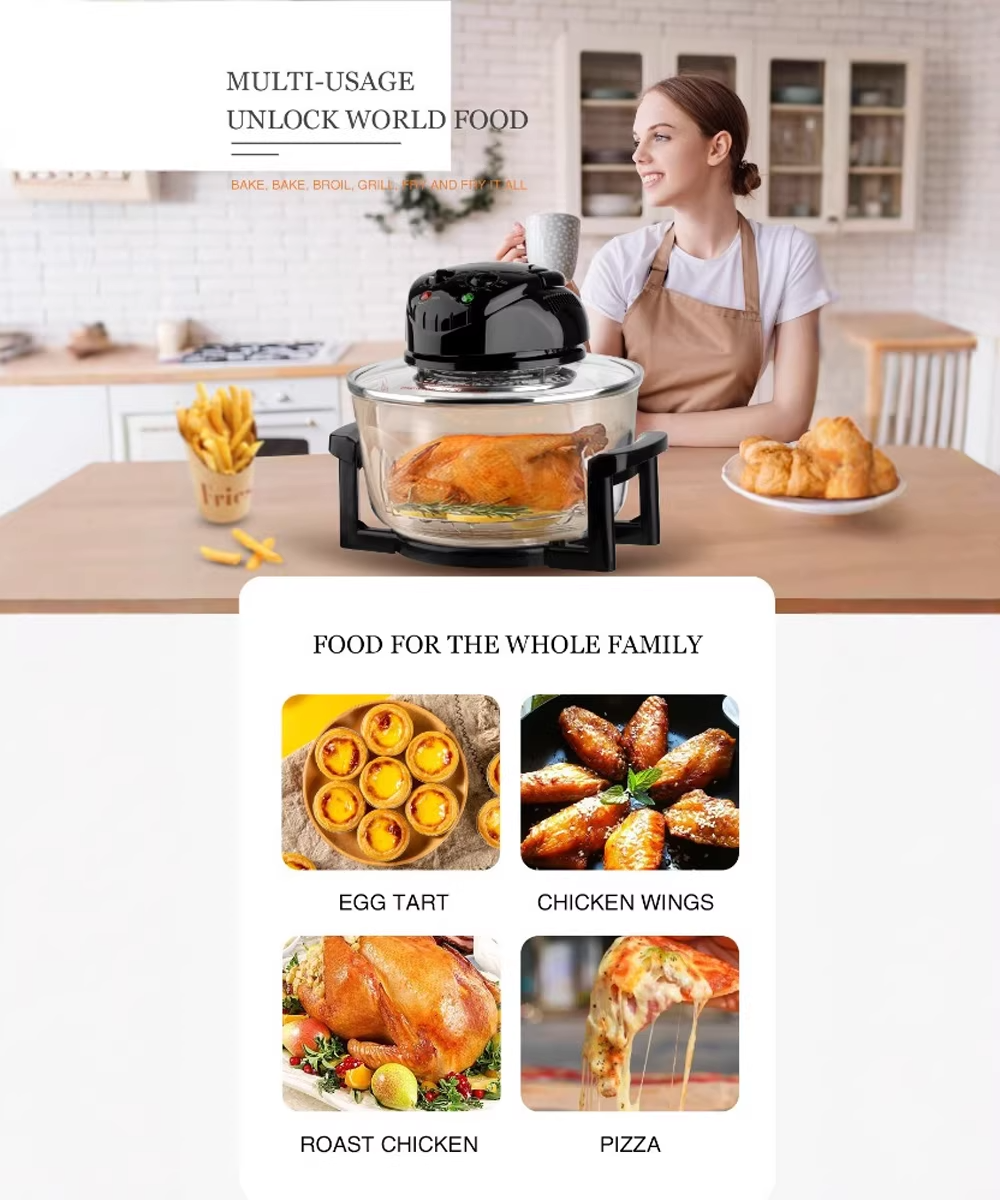 Large capacity air fryer 12L fits whole chicken