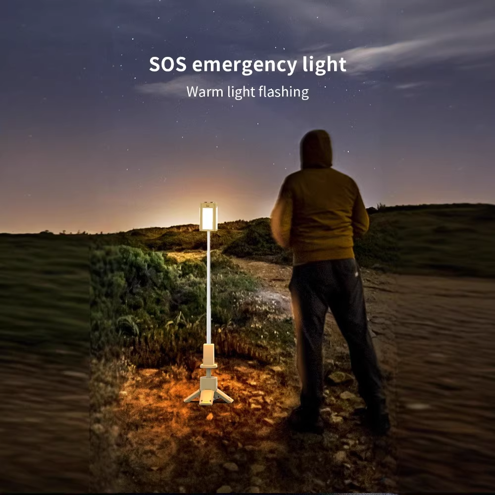 warm light 1500K camping lantern for backyard patio lighting