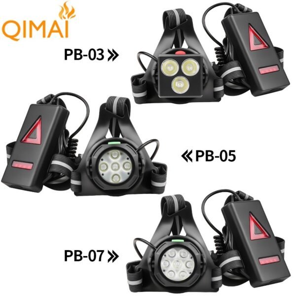 USB rechargeable running chest light on cycling commute