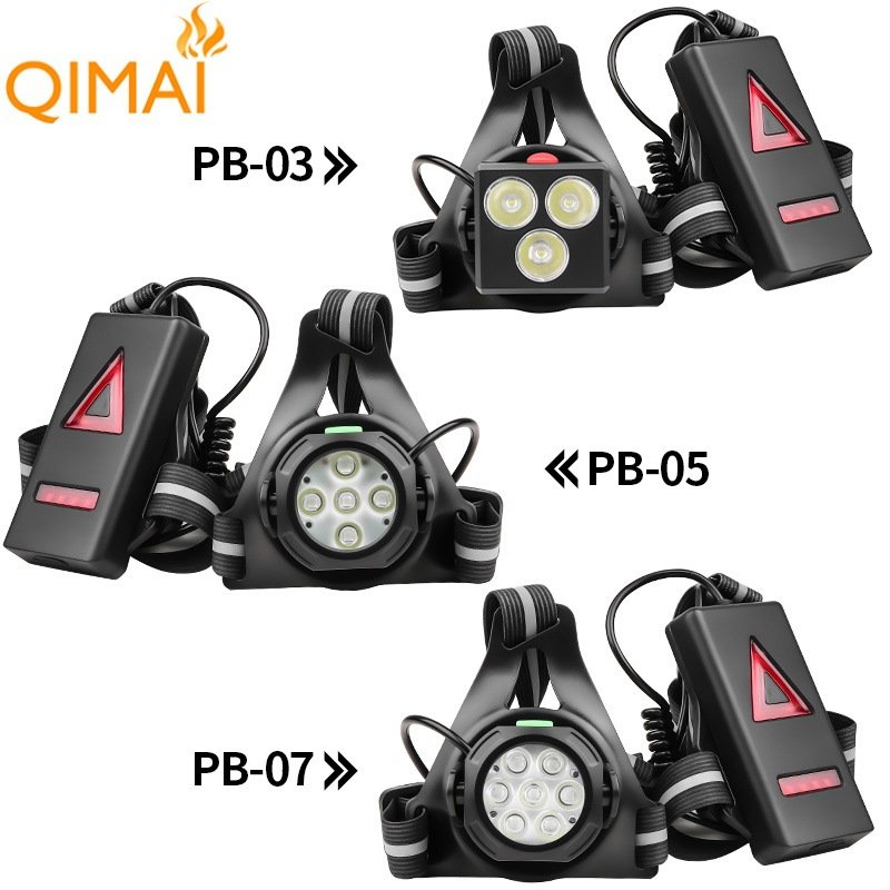 USB rechargeable running chest light on cycling commute