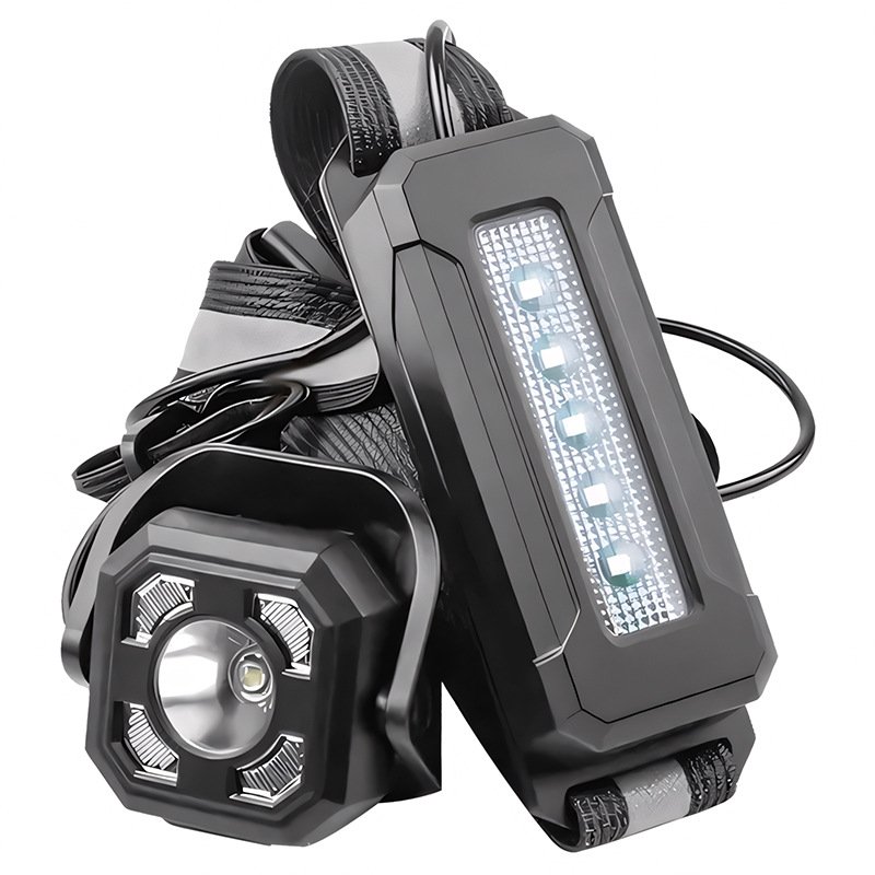 IPX4 running light 200–300 lumens 50–100m beam