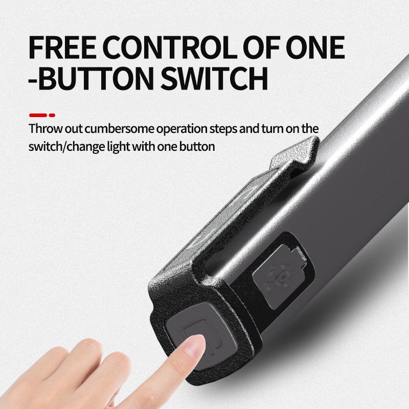 mechanic inspection light with magnet on fender