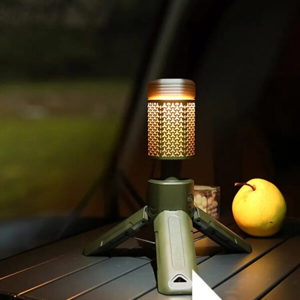 rechargeable camping lantern USB Type‑C 5V 2A input
