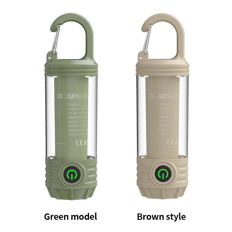 1200mAh portable lantern charging via USB‑C