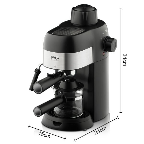 Semi automatic espresso machine with steam wand, EU model