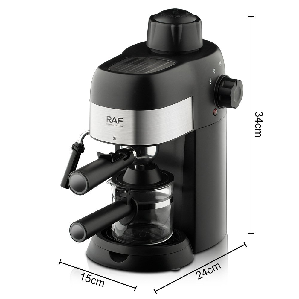 Semi automatic espresso machine with steam wand, EU model