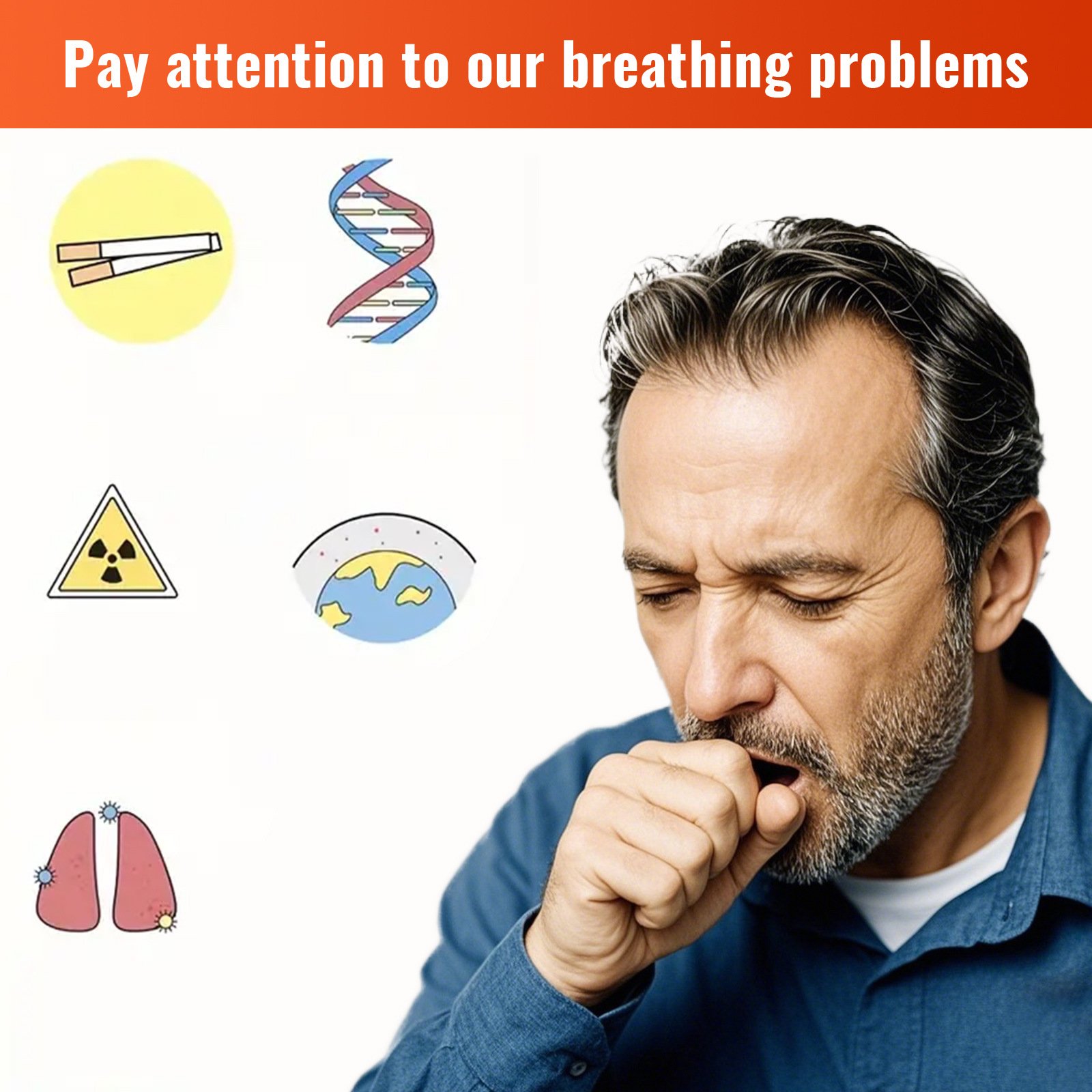 Rechargeable breathing trainer portable IMT, hero view