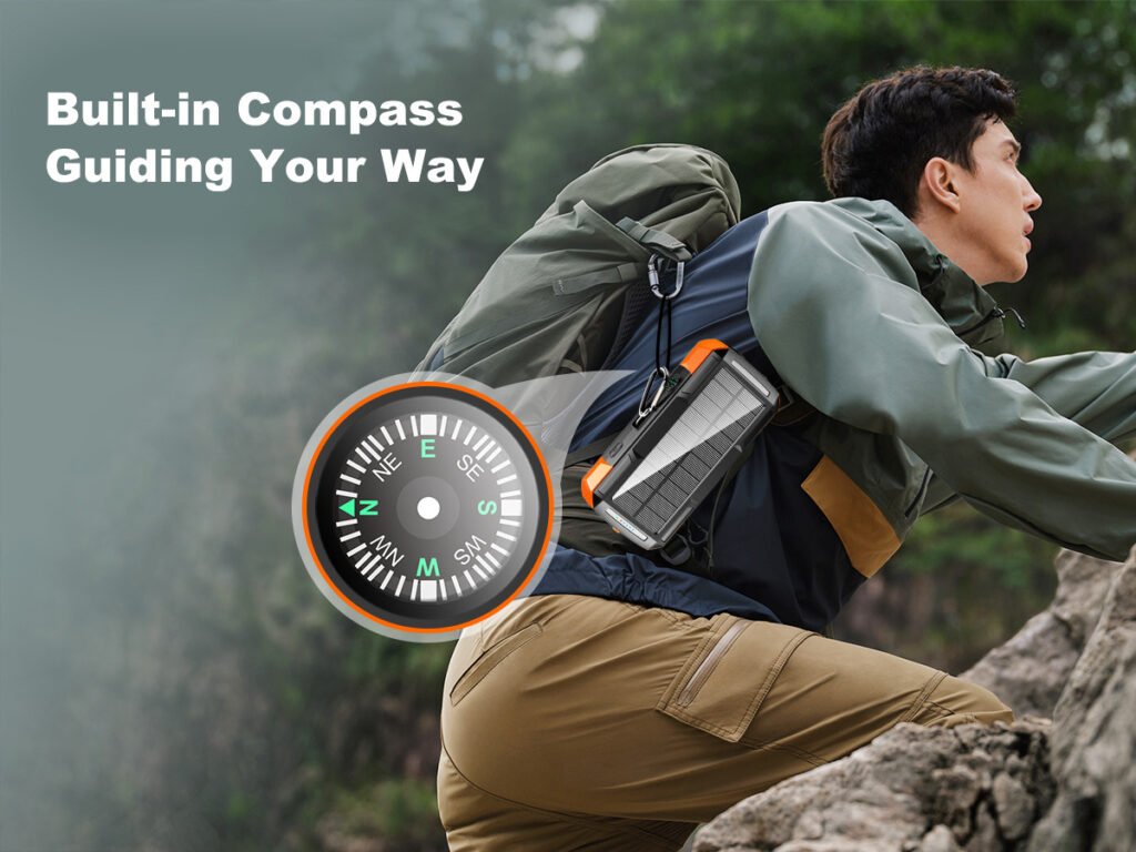 USB‑C PD3.0 fast charging power bank