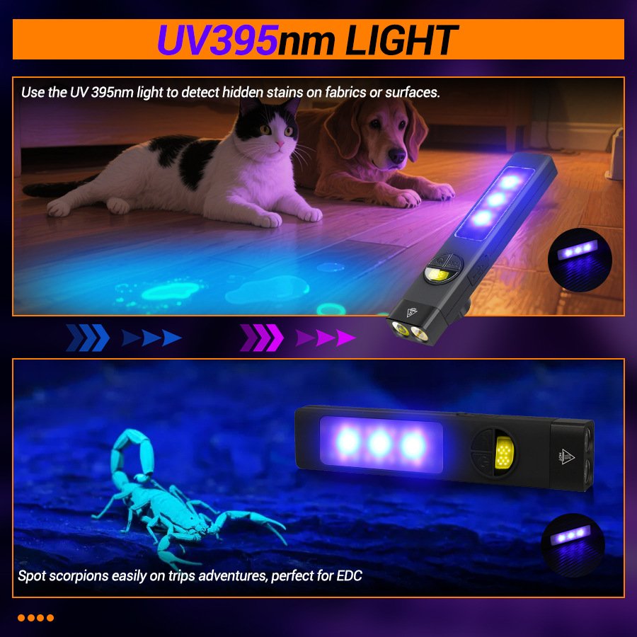 portable led work light rechargeable on workbench