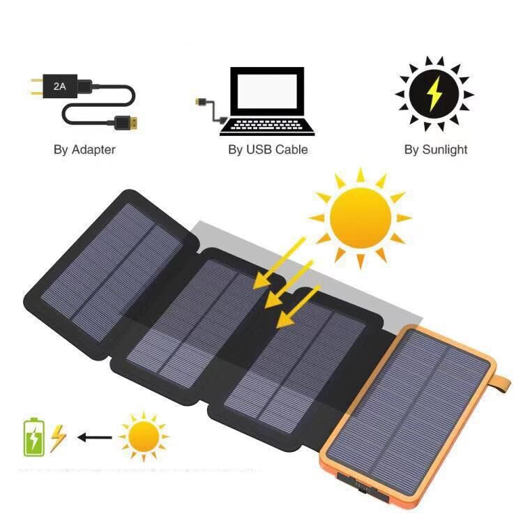 solar power bank 10W QC2.0 quick top-up