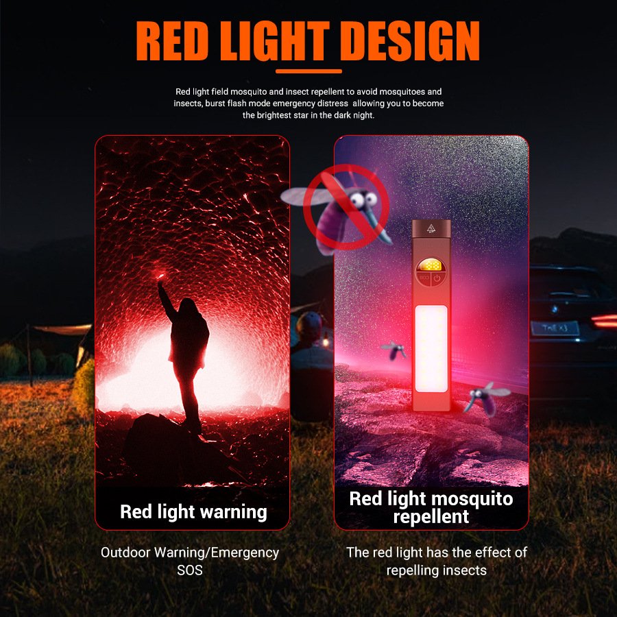 rechargeable led flashlight security patrol night