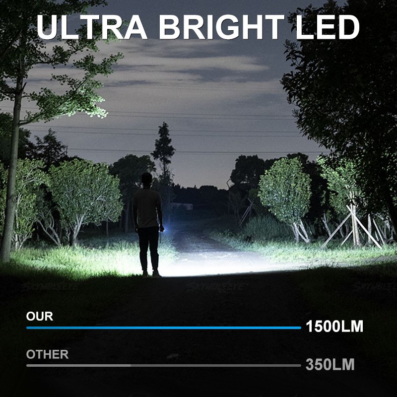 ultra thin rechargeable flashlight pocket carry