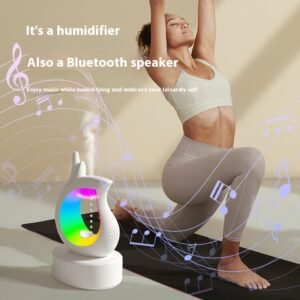 Lifestyle shot of Anti Gravity Humidifier in living room