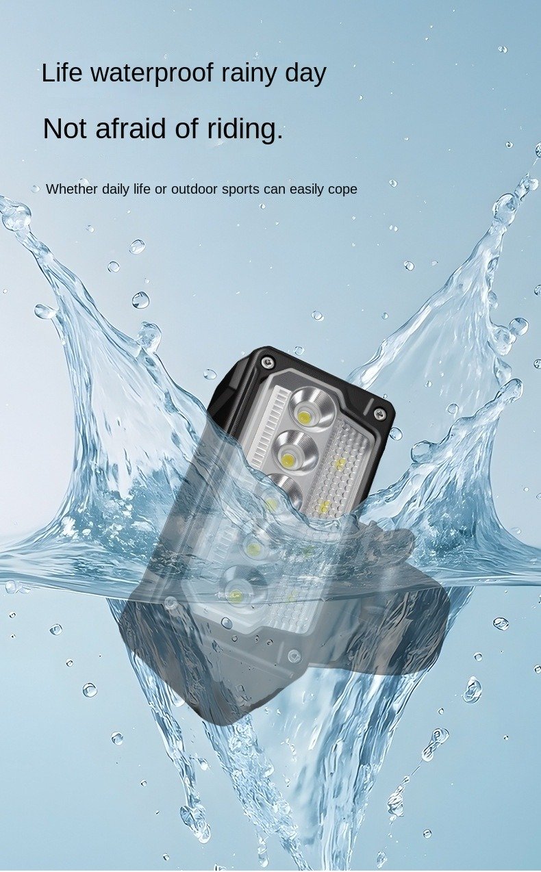 Bicycle Headlight: 2-in-1 USB Rechargeable MTB Front Light for Night Riding | Ultra-Bright Front Bike Lighting 8