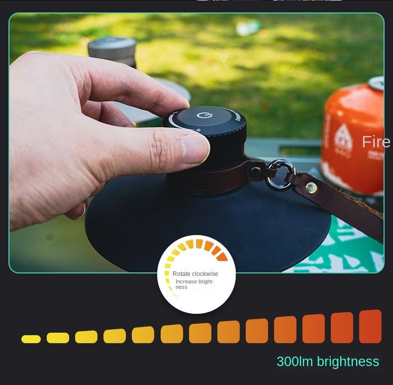 Outdoor Camping Lantern with Emergency Light 2-Mode Vintage-Style Portable Hanging Tent Lantern for All-Weather Use 6