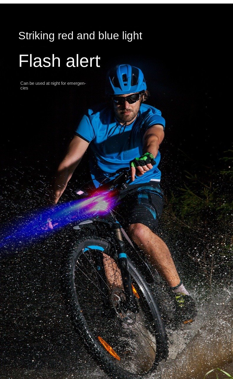 Bicycle Headlight: 2-in-1 USB Rechargeable MTB Front Light for Night Riding | Ultra-Bright Front Bike Lighting 6