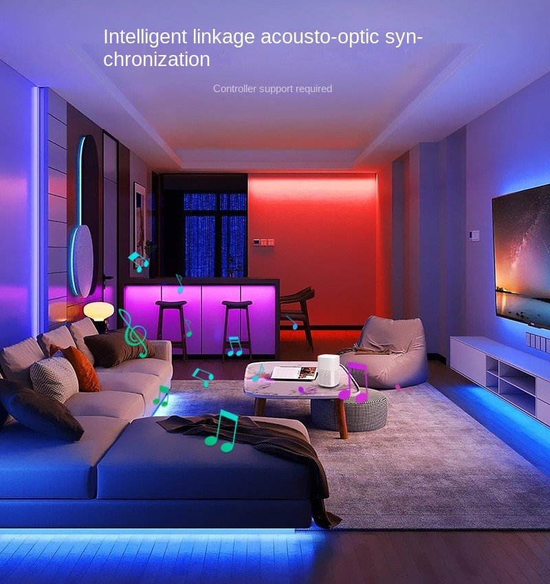 RGB Neon Silicone LED Strip Waterproof 1428 LEDs/m - Premium Multicolor Ambient Lighting for Indoor/Outdoor Decor 9