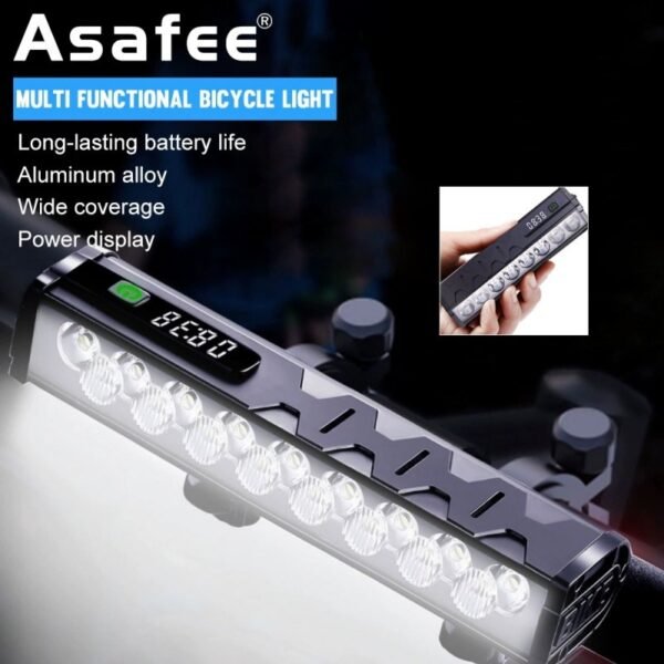 17-LED Ultra-Bright Bicycle Light 15000 Lumen High-Power Outdoor Cycling Light for Night Riding 2