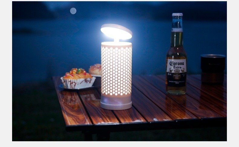 Outdoor Multi-Function Telescopic Camping Lantern 7-in-1 LED Tent Light for Ambience and Adventure, Off-Grid Ready, Waterproof USB-C Rechargeable 8