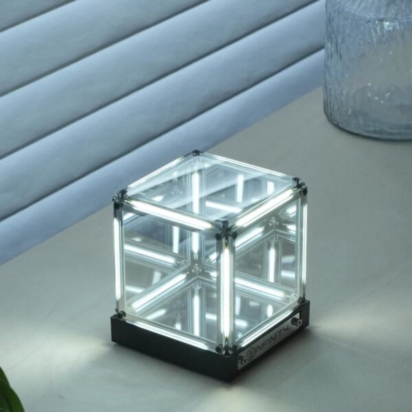 Abyss Space Desk Lamp: Four-Dimensional Acrylic Ambient Light for Gaming Setup Ambience and Desk Decor for Creative Spaces 7