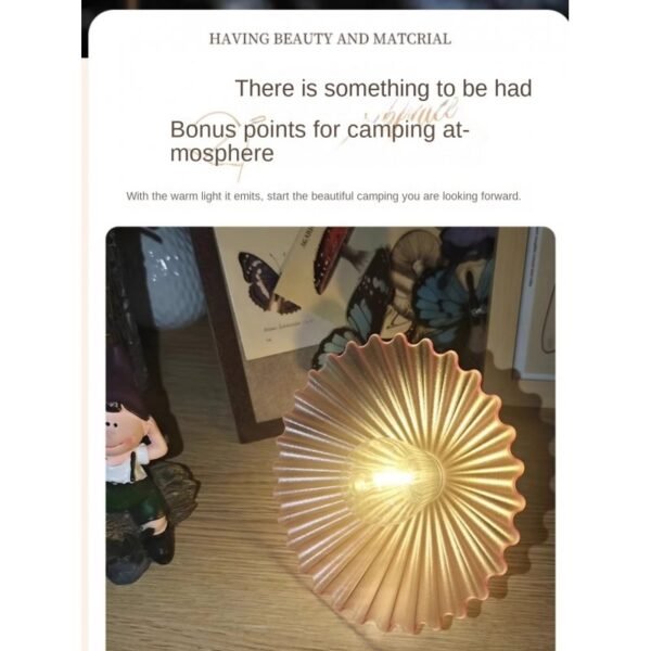 Outdoor Camping LED Lantern: IP68 Waterproof USB Rechargeable Hanging Light for Night Market Stalls, Garden Decor, 2x USB Output 3